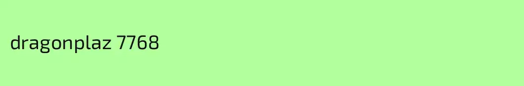 dragonplaz 7768